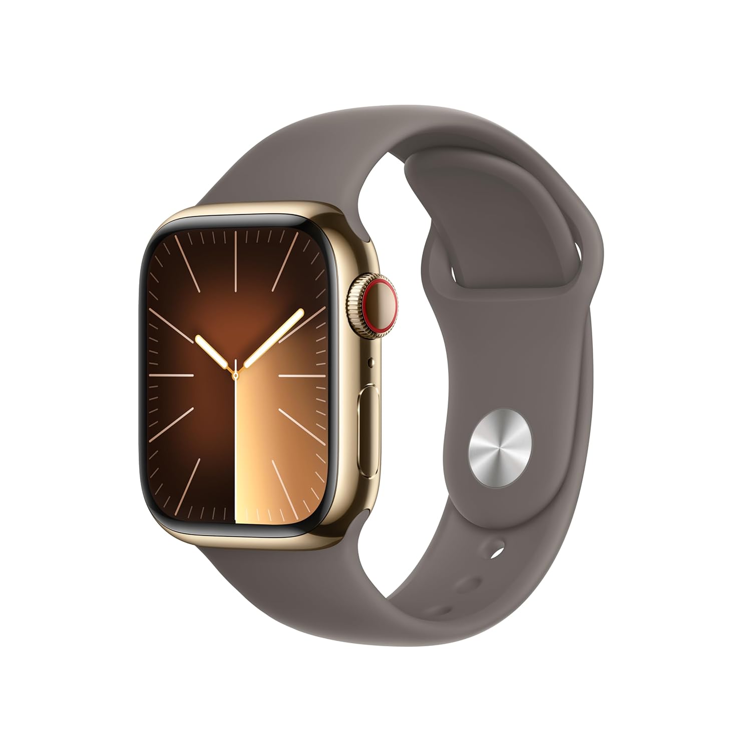 Watch Series 9_SSteel_Gold ClaySport